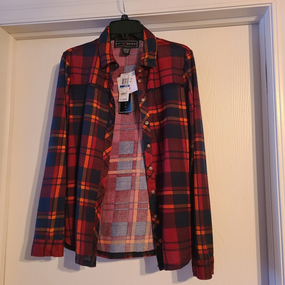Plaid Blouse